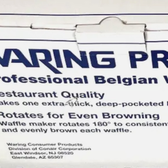 Waring Professional Restaurant WMK300 Belgian Waffle Maker, Brushed Stainless - Picture 10 of 17